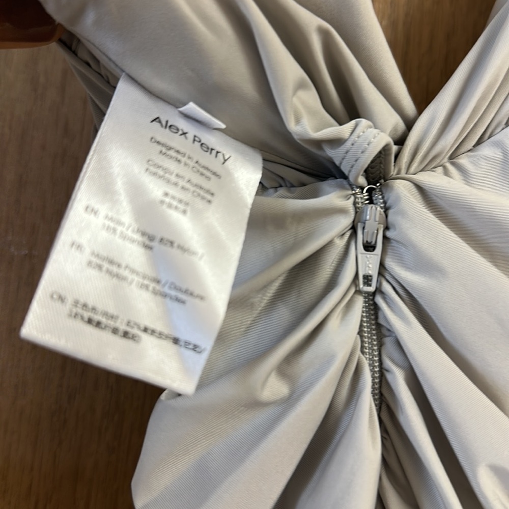 Keanan Plunging Ruched Mini Dress - Picture 7 of 8